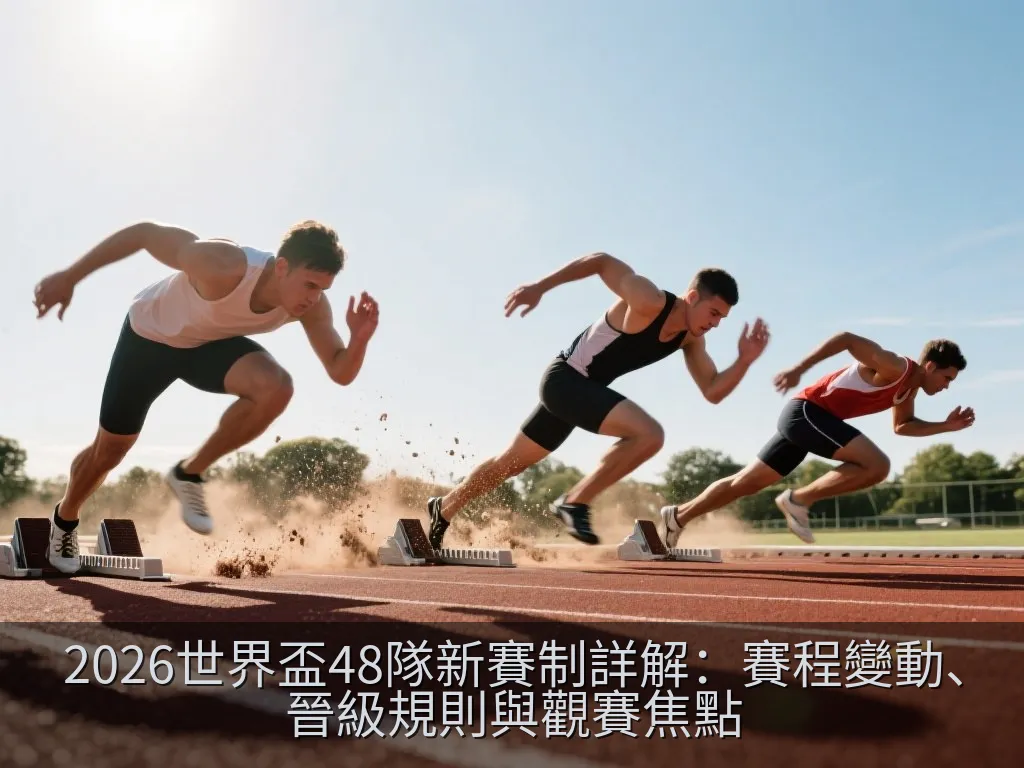 2026世界盃48隊新賽制詳解：賽程變動、晉級規則與觀賽焦點
